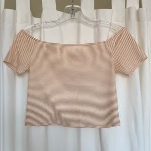 off the shoulder top